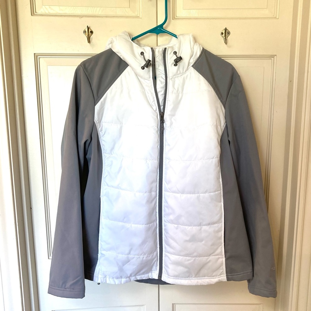🔲⬛️NWT Free Tech Full Zip Soft Shell Hooded Jacket⬛️🔲